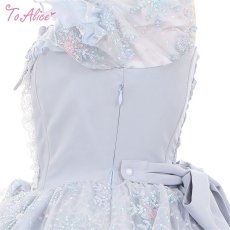 画像3: 【Last one】【ToAlice】L1348雪の結晶レースアップワンピース (3)