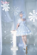 画像11: 【Last one】【ToAlice】L1348雪の結晶レースアップワンピース (11)