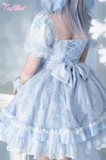 画像13: 【Last one】【ToAlice】L1348雪の結晶レースアップワンピース (13)