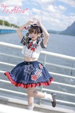 画像8: 【ToAlice】L1350アイドルチェックフリルフレアスカート【30％OFF】 (8)