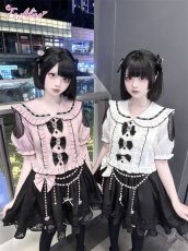 画像10: 【ToAlice】S2901ビジューリボンヘアクリップ【50％OFF】 (10)