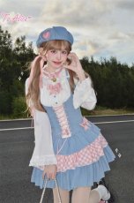画像6: 【ToAlice】C7942はしごレース2wayキャットブラウス【30％OFF】 (6)