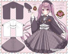 画像2: 【ToAlice】S3000【DC】文豪学院生ベレー帽【30%OFF】 (2)