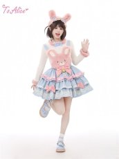 画像14: 【ToAlice】ファーもこもこリボン付きトップス【50％OFF】 (14)