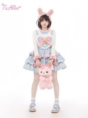 画像13: 【ToAlice】ファーもこもこリボン付きトップス【50％OFF】 (13)