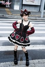 画像13: 【ToAlice】L1375ロックチェックアリスワンピースセット (13)