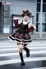 画像14: 【ToAlice】L1375ロックチェックアリスワンピースセット (14)