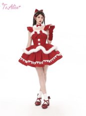 画像27: 【ToAlice】S3127ふわふわポンポンリボン付きチョーカー【30%OFF】 (27)