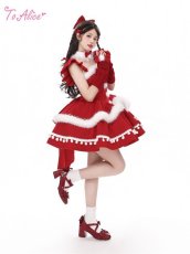 画像28: 【ToAlice】S3127ふわふわポンポンリボン付きチョーカー【30%OFF】 (28)