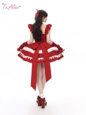 画像29: 【ToAlice】S3127ふわふわポンポンリボン付きチョーカー【30%OFF】 (29)