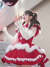 画像10: 【ToAlice】C6777ショルダーチュールリブハイネックニットトップス【30%OFF】 (10)