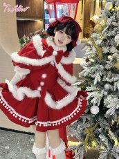 画像14: 【ToAlice】L1385クリスマスプリンセスケープ【30%OFF】 (14)