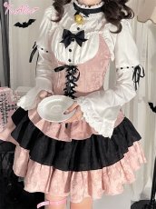 画像11: 【ToAlice】L1387小悪魔ガールビスチェ風ジャンパースカート【30％OFF】 (11)