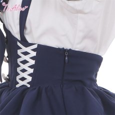 画像6: 【ToAlice】L1530マリンアイドルハイウエストティアードスカート (6)