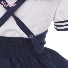 画像7: 【ToAlice】L1530マリンアイドルハイウエストティアードスカート (7)