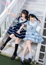 画像27: 【ToAlice】S3260マリンアイドルビッグリボンベレー帽 (27)