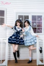 画像23: 【ToAlice】S3260マリンアイドルビッグリボンベレー帽 (23)
