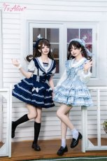 画像22: 【ToAlice】S3260マリンアイドルビッグリボンベレー帽 (22)