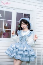 画像19: 【ToAlice】S3260マリンアイドルビッグリボンベレー帽 (19)