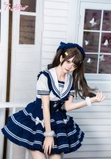 画像13: 【ToAlice】S3260マリンアイドルビッグリボンベレー帽 (13)