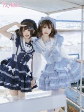 画像29: 【ToAlice】S3260マリンアイドルビッグリボンベレー帽 (29)