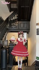 画像4: 【ToAlice】L1403リボンデコレーション小公女風ワンピース (4)
