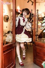 画像6: 【Last one】【ToAlice】L647ラブポエムスタンドフリルブラウス【30%OFF】 (6)