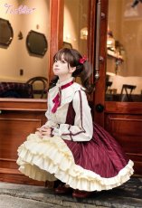 画像12: 【Last one】【ToAlice】L647ラブポエムスタンドフリルブラウス【30%OFF】 (12)