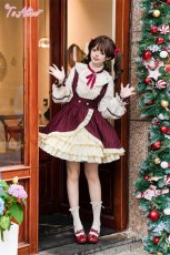 画像9: 【Last one】【ToAlice】L647ラブポエムスタンドフリルブラウス【30%OFF】 (9)