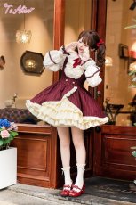 画像7: 【Last one】【ToAlice】L647ラブポエムスタンドフリルブラウス【30%OFF】 (7)