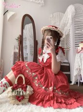 画像11: 【ToAlice】L1429いちご庭園ジャンパースカート (11)