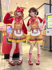 画像24: 【ToAlice】S3313 Bear's Hamburger Shop サンバイザー (24)