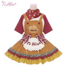 画像2: 【ToAlice】C8370  Bear's Hamburger Shop Tシャツ (2)