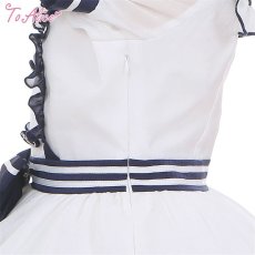 画像5: 【Last one】【ToAlice】L1449マリンキャットセーラーティアードワンピース (5)