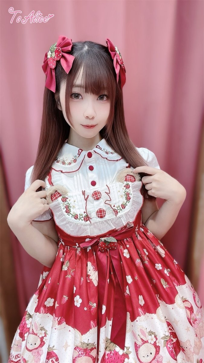 画像20: 【ToAlice】LS141 Strawberryモチーフ付きリボンクリップセット (20)