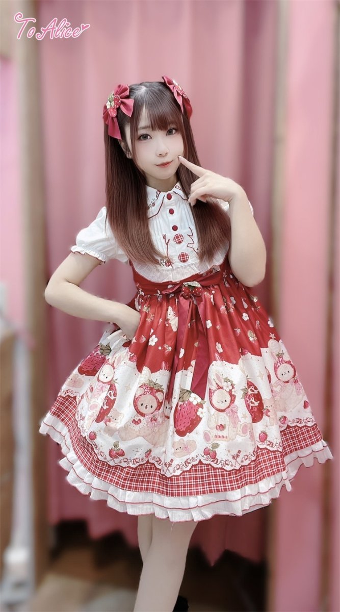 画像21: 【ToAlice】LS141 Strawberryモチーフ付きリボンクリップセット (21)