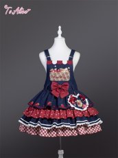画像3: 【ToAlice】S3325ストロベリーベアキャンディハートストラップ (3)