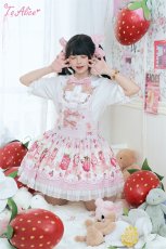 画像6: 【ToAlice】L1455 StrawberryAnimalサロペットスカート (6)