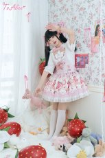 画像8: 【ToAlice】L1455 StrawberryAnimalサロペットスカート (8)
