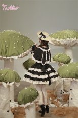 画像40: 【ToAlice】ダークプリンセスうさ耳リボン付きケープ (40)