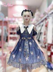 画像45: 【ToAlice】L1460プラネタリウム刺繍入り半袖ワンピース (45)