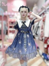 画像44: 【ToAlice】L1460プラネタリウム刺繍入り半袖ワンピース (44)