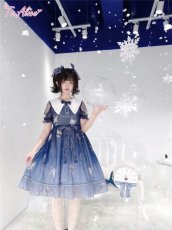 画像32: 【ToAlice】L1460プラネタリウム刺繍入り半袖ワンピース (32)