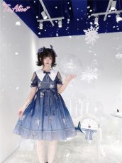 画像22: 【ToAlice】L1460プラネタリウム刺繍入り半袖ワンピース (22)