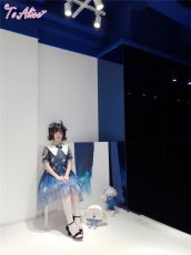 画像36: 【ToAlice】L1460プラネタリウム刺繍入り半袖ワンピース (36)