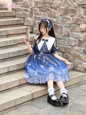 画像25: 【ToAlice】L1460プラネタリウム刺繍入り半袖ワンピース (25)