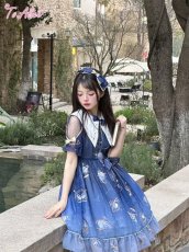 画像26: 【ToAlice】L1460プラネタリウム刺繍入り半袖ワンピース (26)