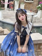 画像19: 【ToAlice】L1460プラネタリウム刺繍入り半袖ワンピース (19)