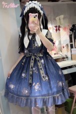 画像14: 【ToAlice】L1460プラネタリウム刺繍入り半袖ワンピース (14)