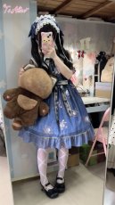 画像18: 【ToAlice】L1460プラネタリウム刺繍入り半袖ワンピース (18)